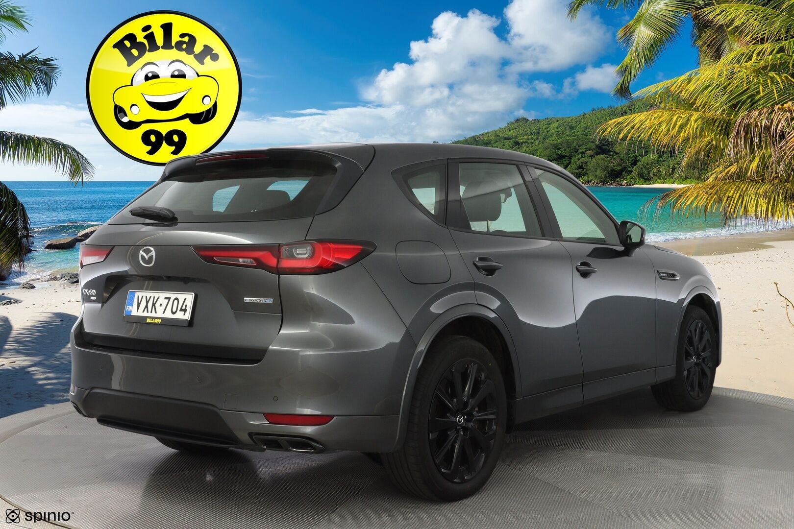 Mazda CX-60 2023 2.5 PHEV 8AT AWD Homura Comfort *ACC / Kamera / BLIS / HUD / Keyless* - 3,99 % KORKOTARJOUS TÄHÄN AUTOON - 1.om Suomi-auto / Merkkihuoltohistoria / Myydään juuri huollettuna / Kahdet renkaat alumiinivantein