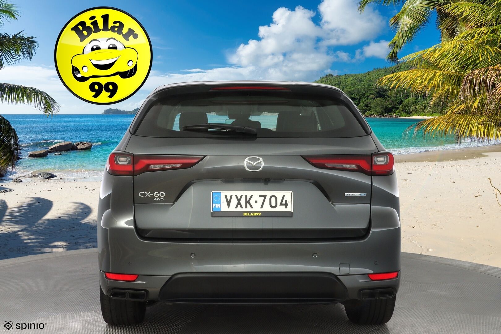 Mazda CX-60 2023 2.5 PHEV 8AT AWD Homura Comfort *ACC / Kamera / BLIS / HUD / Keyless* - 3,99 % KORKOTARJOUS TÄHÄN AUTOON - 1.om Suomi-auto / Merkkihuoltohistoria / Myydään juuri huollettuna / Kahdet renkaat alumiinivantein
