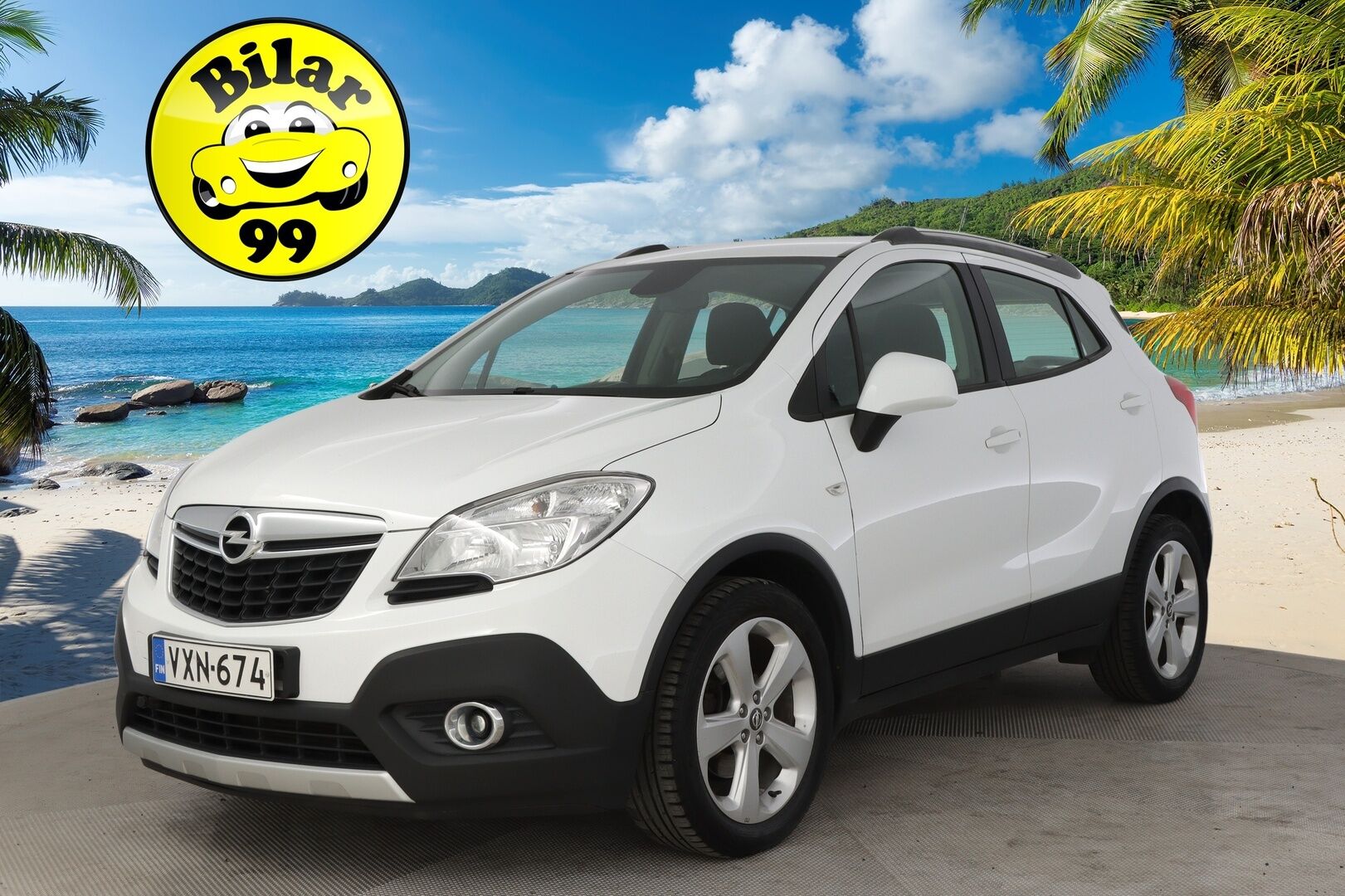 Opel Mokka 2014 5-ov Enjoy 1,4 Turbo Start/Stop 4x4 103kW MT6*Lohko / Vakkari / BT* - *1-omisteinen / Suomi-auto / Siisti*