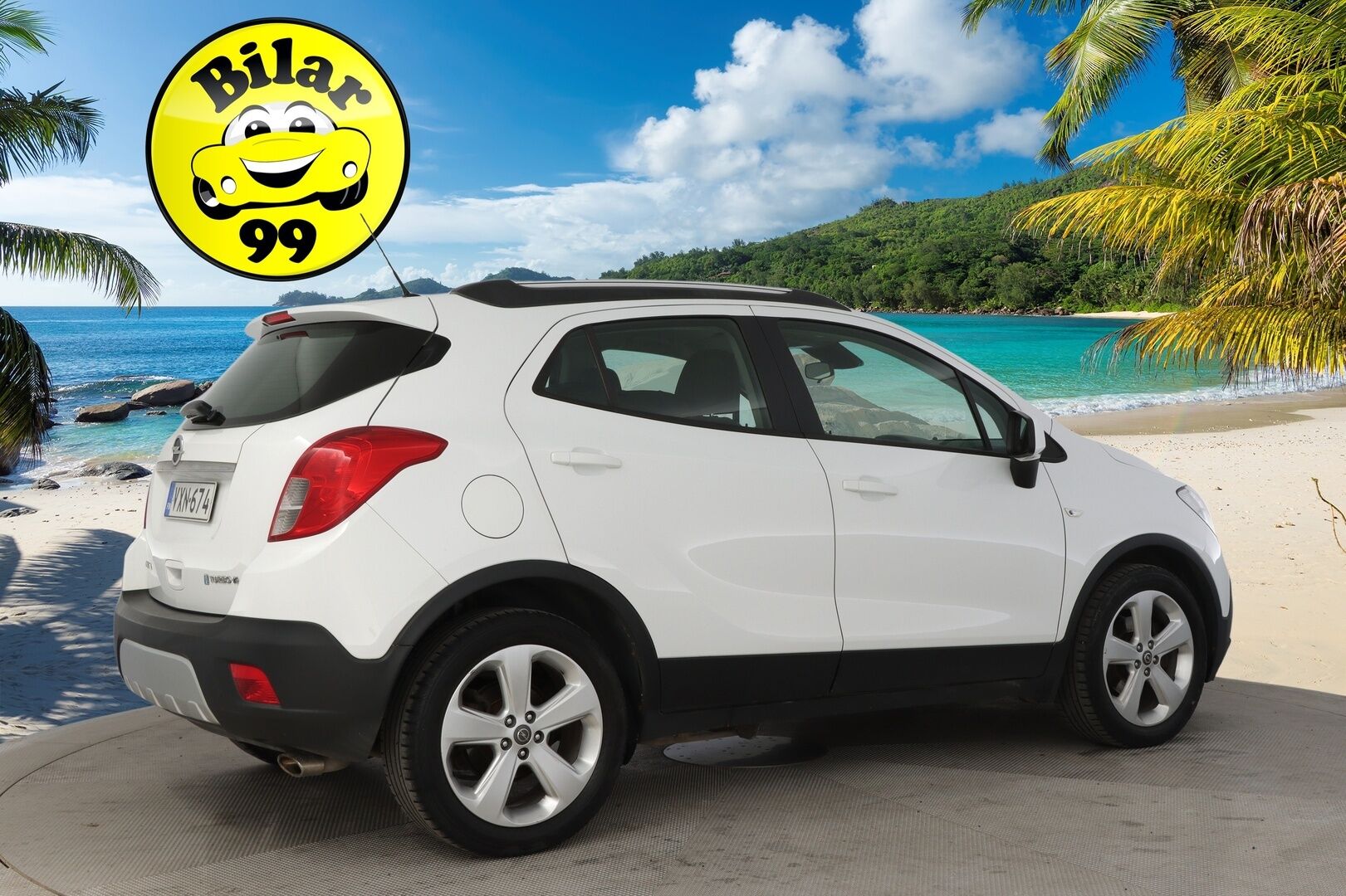 Opel Mokka 2014 5-ov Enjoy 1,4 Turbo Start/Stop 4x4 103kW MT6*Lohko / Vakkari / BT* - *1-omisteinen / Suomi-auto / Siisti*