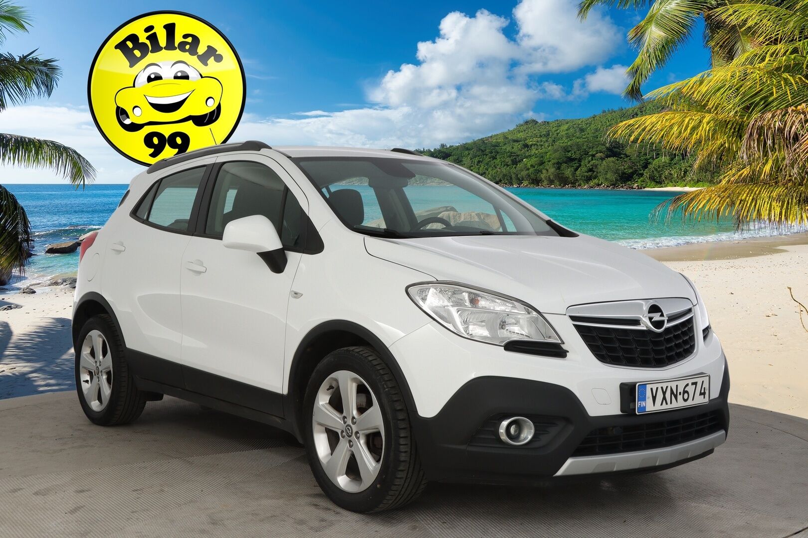 Opel Mokka 2014 5-ov Enjoy 1,4 Turbo Start/Stop 4x4 103kW MT6*Lohko / Vakkari / BT* - *1-omisteinen / Suomi-auto / Siisti*