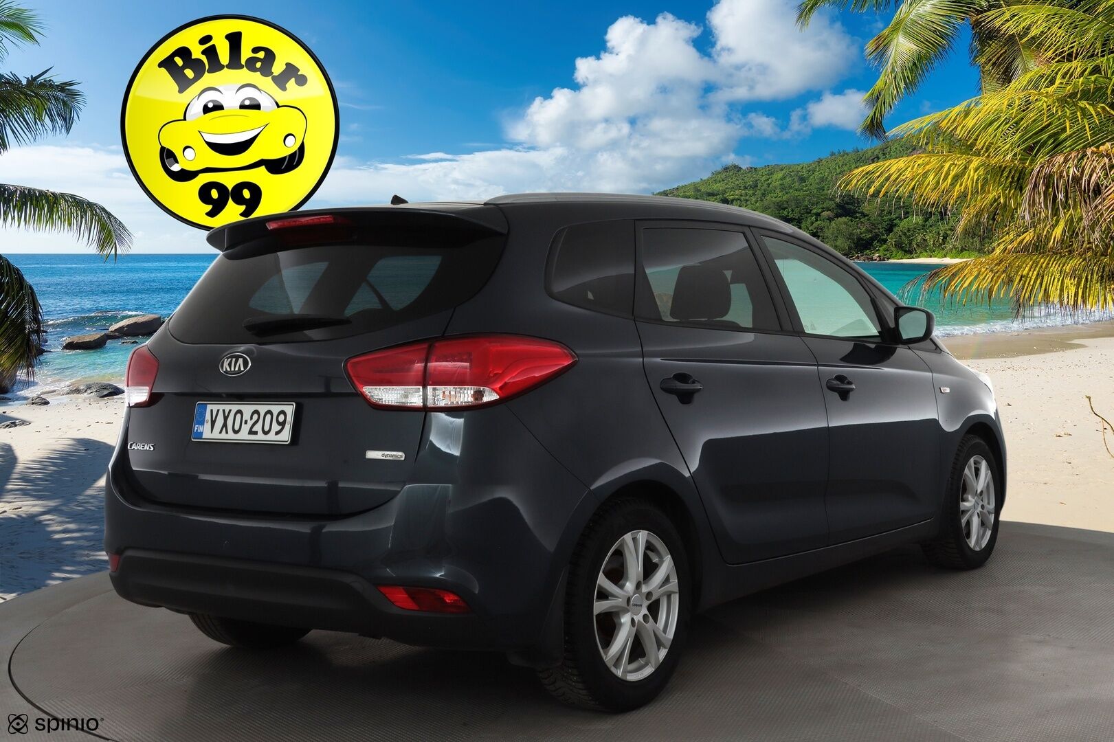 Kia Carens 2015 1,6 ISG Family Edition EcoDynamics 5P * Vakkari / P.tutka / Lohko+SIsä / Ratinlämmitin / Bluetooth * - Suomi-auto / Kahdet renkaat aluvanteilla