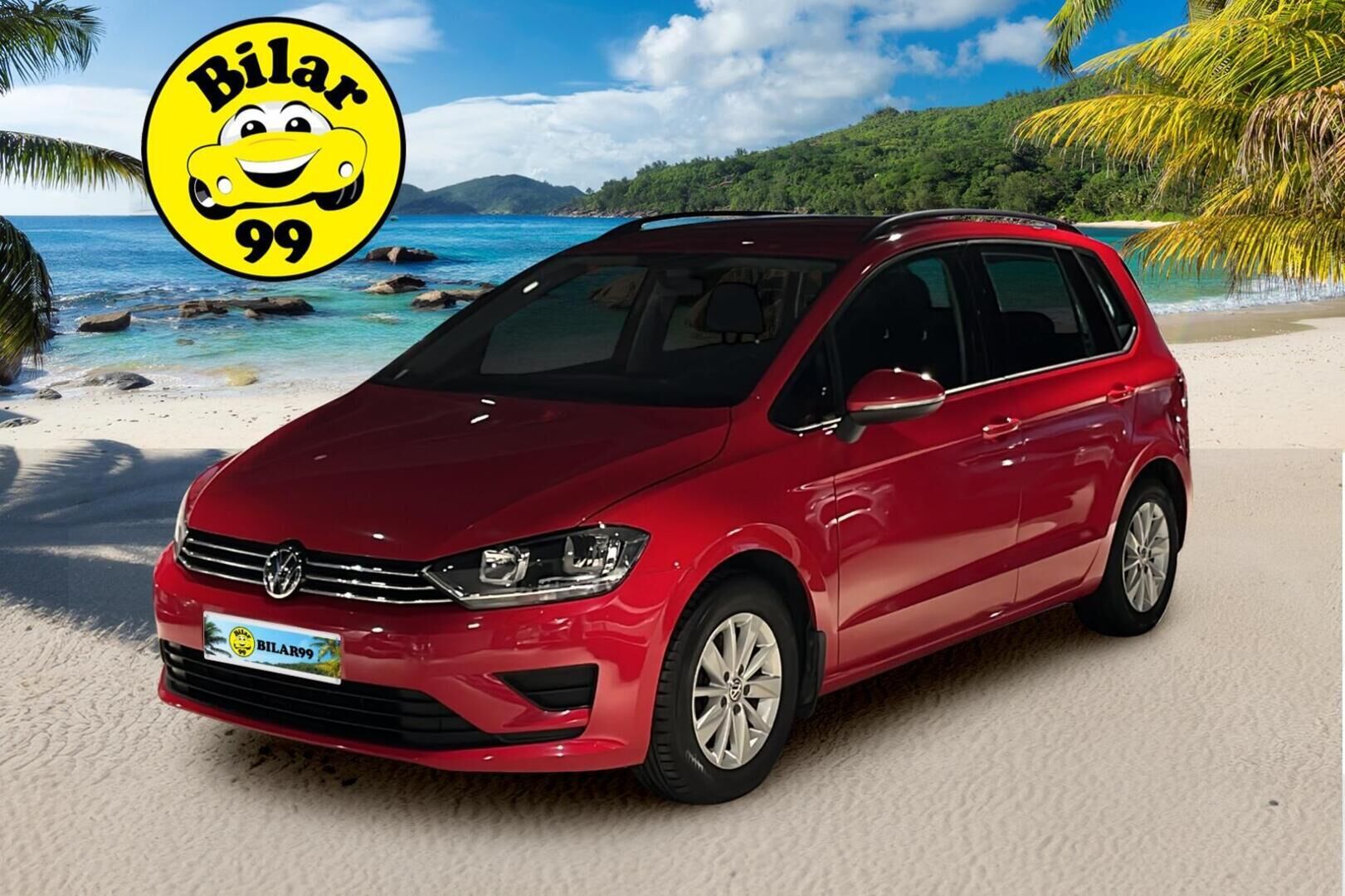 Volkswagen Golf Sportsvan 2015 Comfortline 1,2 TSI 81 kW (110 hv) BlueMotion Technology DSG-automaatti - * Suomi-Auto | Vakionopeudensäädin | Webasto | 2x renkaat aluvanteilla.