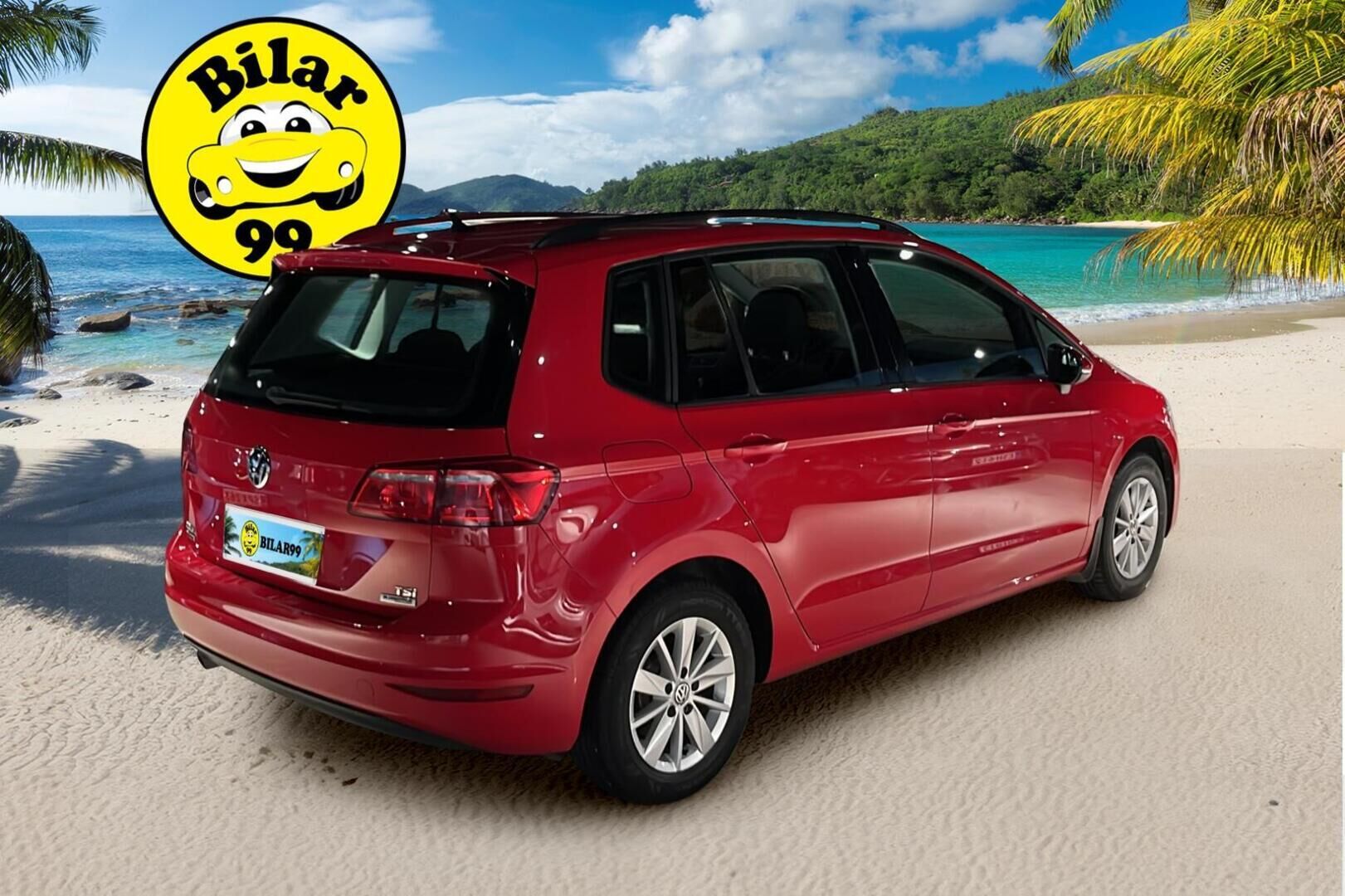 Volkswagen Golf Sportsvan 2015 Comfortline 1,2 TSI 81 kW (110 hv) BlueMotion Technology DSG-automaatti - * Suomi-Auto | Vakionopeudensäädin | Webasto | 2x renkaat aluvanteilla.