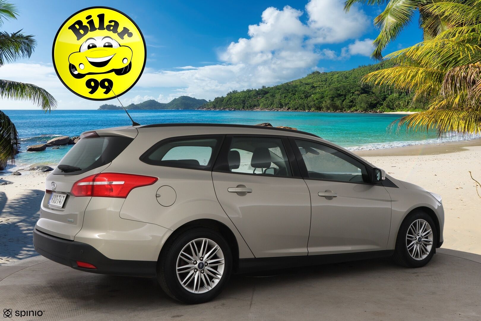 Ford Focus 2015 1,0 EcoBoost 125 hv Start/Stop M6 Trend Wagon - Suomiauto / Merkkihuollettu / Vakkari / Lämmitettävä Tuulilasi / Metalliväri / Juuri tullut Tampereelle!