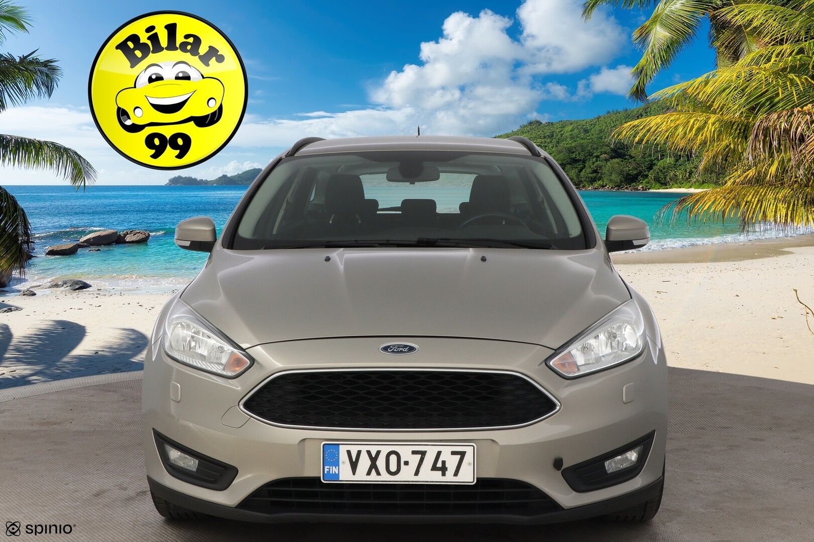 Ford Focus 2015 1,0 EcoBoost 125 hv Start/Stop M6 Trend Wagon - Suomiauto / Merkkihuollettu / Vakkari / Lämmitettävä Tuulilasi / Metalliväri / Juuri tullut Tampereelle!