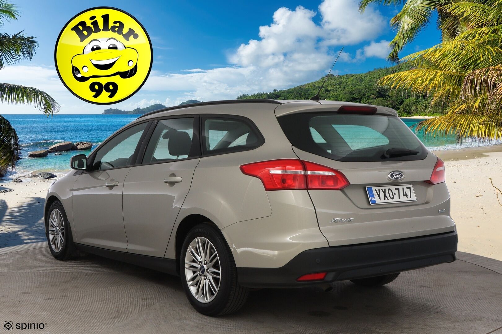 Ford Focus 2015 1,0 EcoBoost 125 hv Start/Stop M6 Trend Wagon - Suomiauto / Merkkihuollettu / Vakkari / Lämmitettävä Tuulilasi / Metalliväri / Juuri tullut Tampereelle!