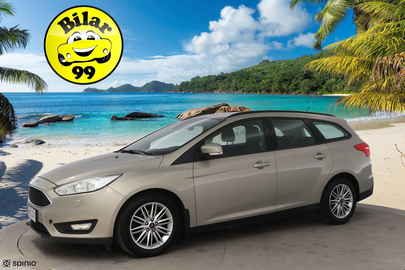 Ford Focus 2015 1,0 EcoBoost 125 hv Start/Stop M6 Trend Wagon - Suomiauto / Merkkihuollettu / Vakkari / Lämmitettävä Tuulilasi / Metalliväri / Juuri tullut Tampereelle!