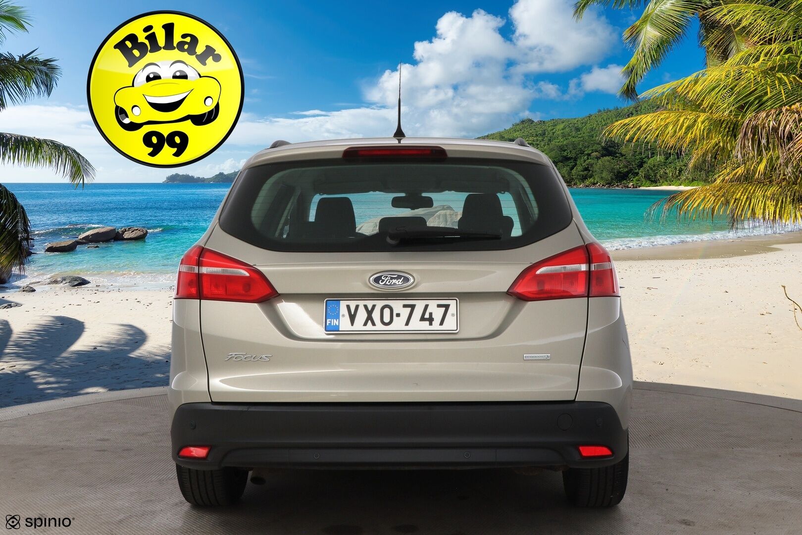 Ford Focus 2015 1,0 EcoBoost 125 hv Start/Stop M6 Trend Wagon - Suomiauto / Merkkihuollettu / Vakkari / Lämmitettävä Tuulilasi / Metalliväri / Juuri tullut Tampereelle!