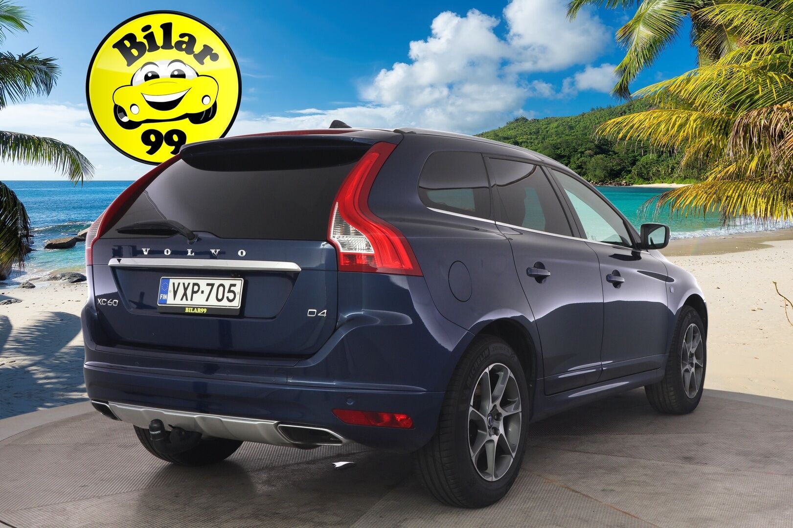Volvo XC60 2015 D4 Ocean Race Business *Myydään Huutokaupat.com* / Webasto / Vakkari / Koukku / Bluetooth / Vaalea nahkasisusta / Sähköluukku / 2x renkaat / - / Todella hieno Ocean race malli / Hyvät varusteet / Hieno väri /