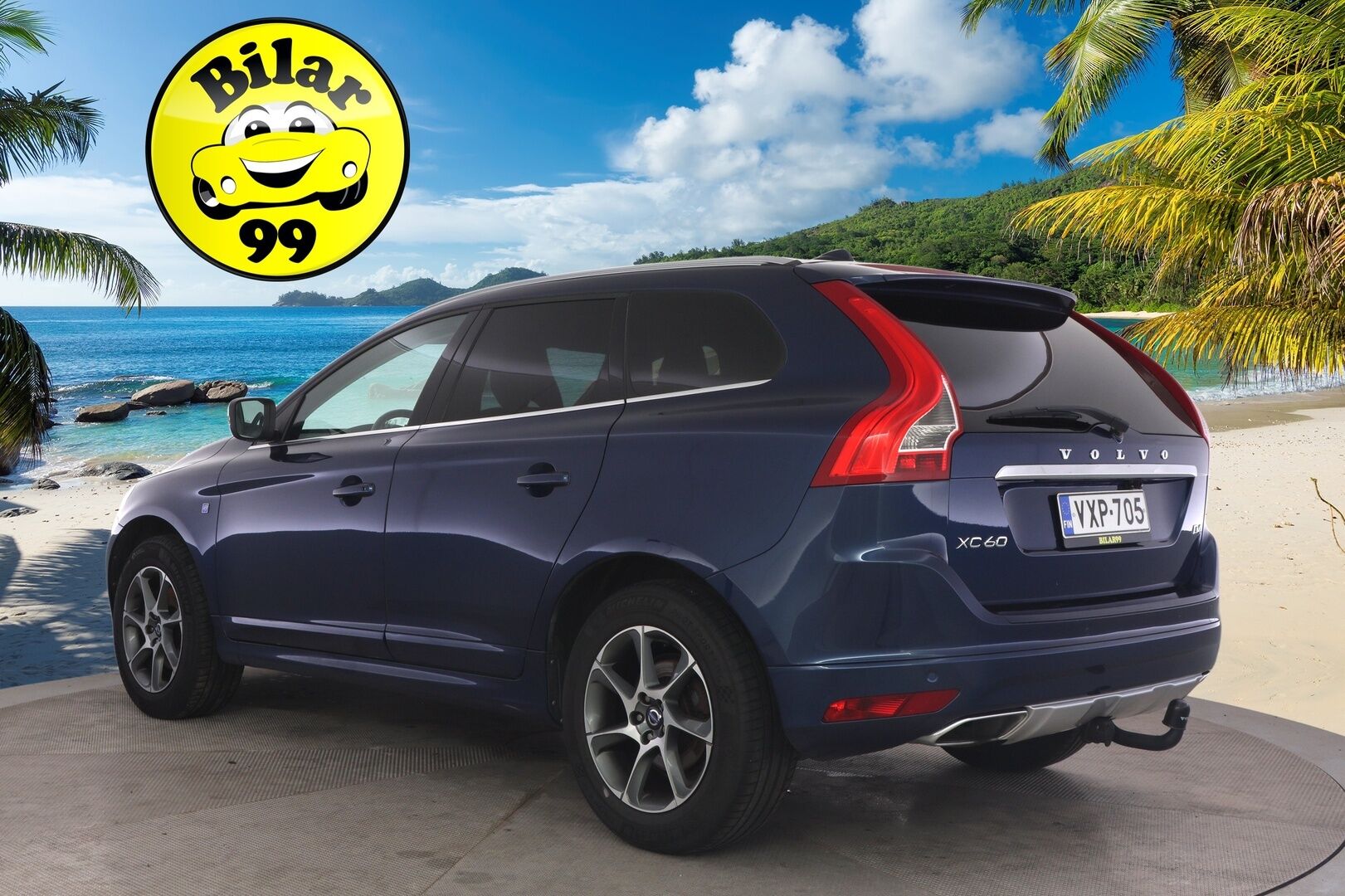 Volvo XC60 2015 D4 Ocean Race Business *Myydään Huutokaupat.com* / Webasto / Vakkari / Koukku / Bluetooth / Vaalea nahkasisusta / Sähköluukku / 2x renkaat / - / Todella hieno Ocean race malli / Hyvät varusteet / Hieno väri /