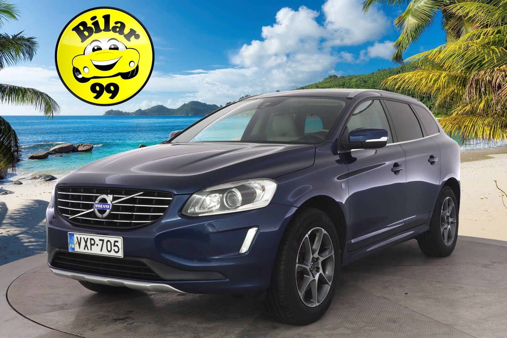 Volvo XC60 2015 D4 Ocean Race Business *Myydään Huutokaupat.com* / Webasto / Vakkari / Koukku / Bluetooth / Vaalea nahkasisusta / Sähköluukku / 2x renkaat / - / Todella hieno Ocean race malli / Hyvät varusteet / Hieno väri /