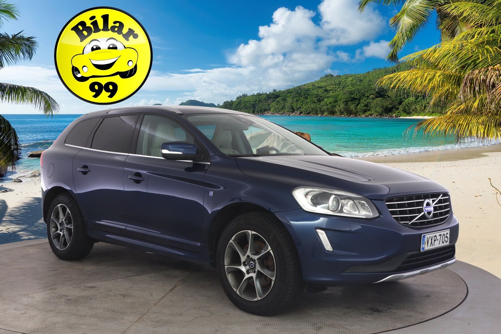 Volvo XC60 2015 D4 Ocean Race Business *Myydään Huutokaupat.com* / Webasto / Vakkari / Koukku / Bluetooth / Vaalea nahkasisusta / Sähköluukku / 2x renkaat / - / Todella hieno Ocean race malli / Hyvät varusteet / Hieno väri /