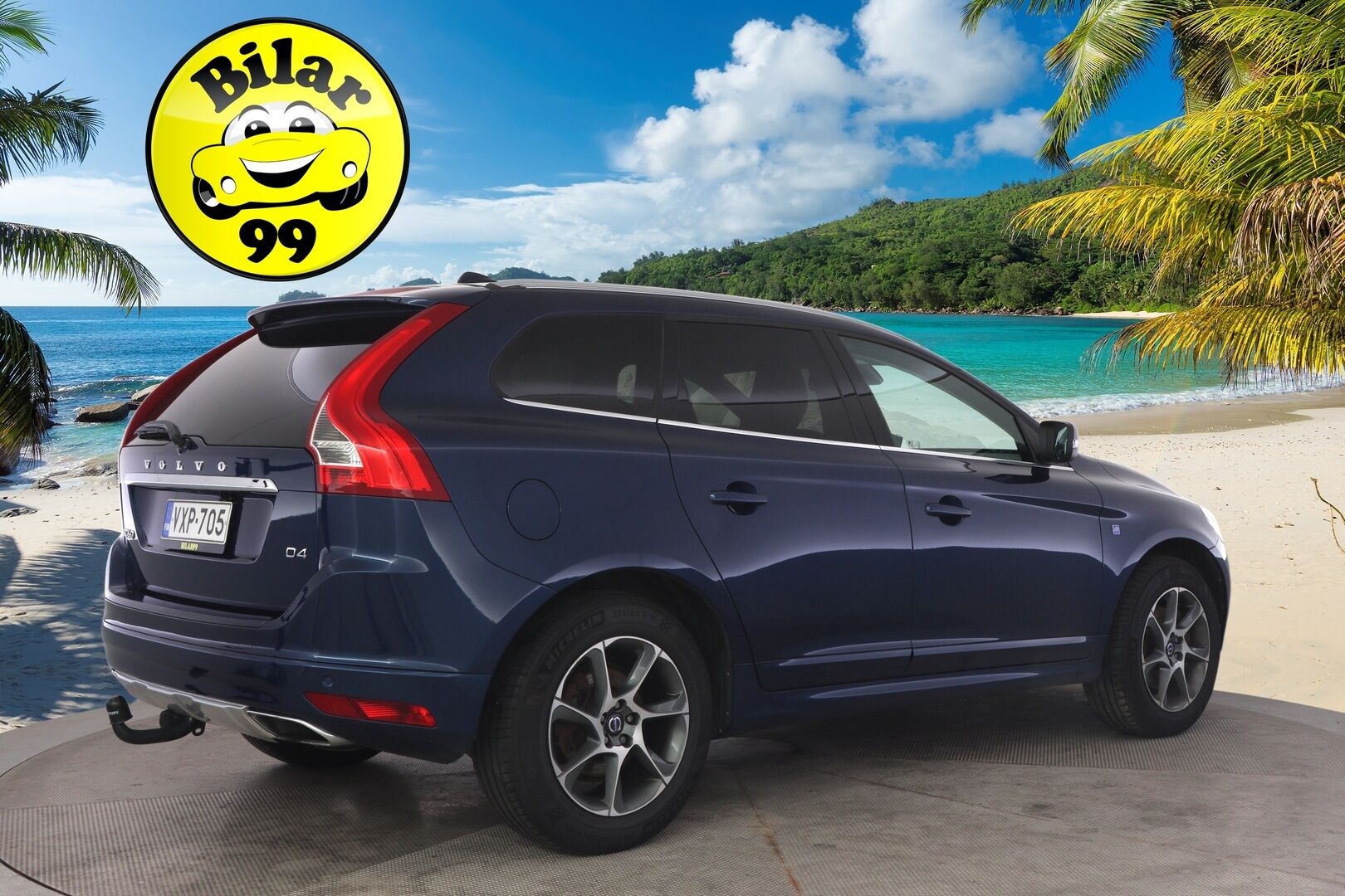 Volvo XC60 2015 D4 Ocean Race Business *Myydään Huutokaupat.com* / Webasto / Vakkari / Koukku / Bluetooth / Vaalea nahkasisusta / Sähköluukku / 2x renkaat / - / Todella hieno Ocean race malli / Hyvät varusteet / Hieno väri /