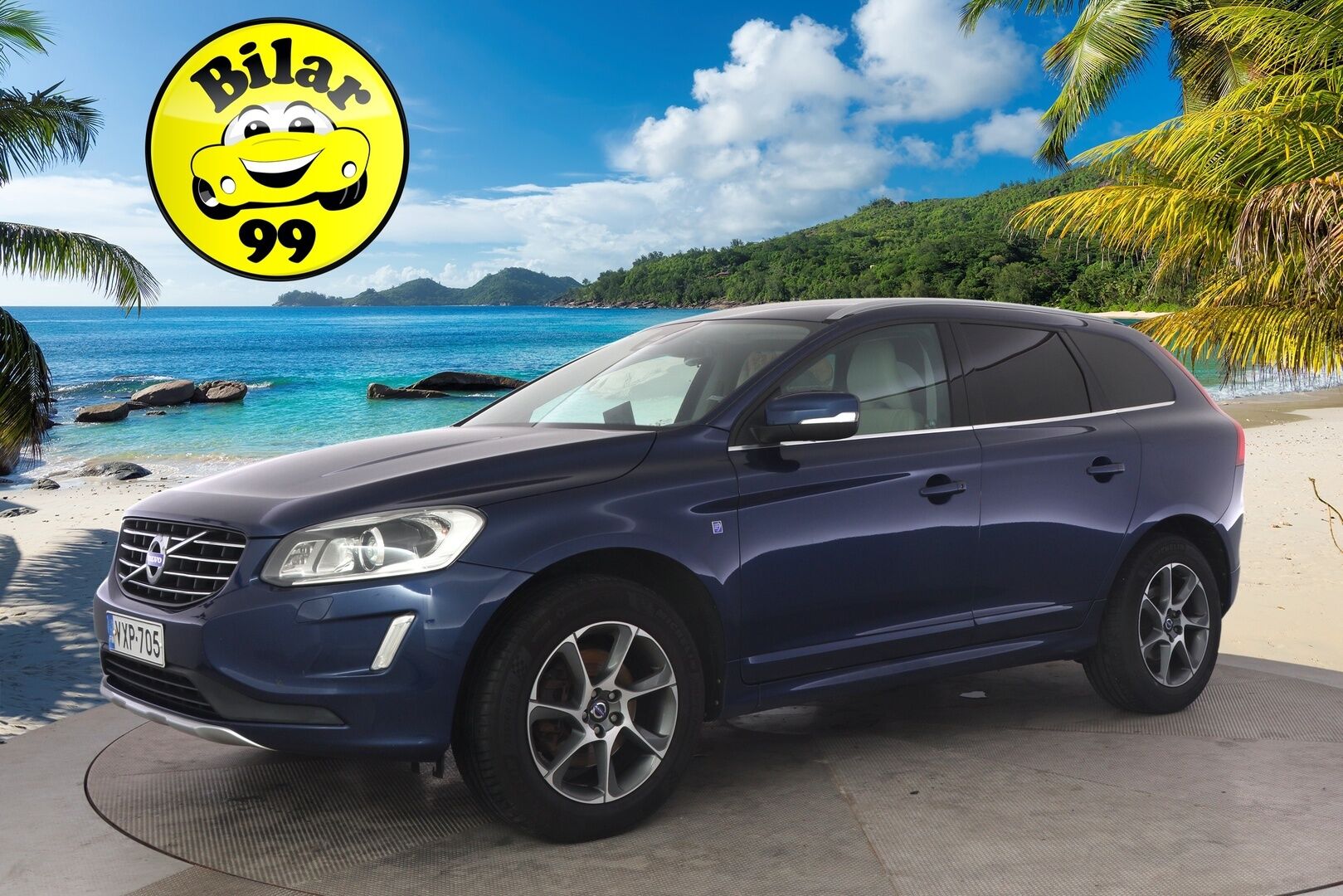 Volvo XC60 2015 D4 Ocean Race Business *Myydään Huutokaupat.com* / Webasto / Vakkari / Koukku / Bluetooth / Vaalea nahkasisusta / Sähköluukku / 2x renkaat / - / Todella hieno Ocean race malli / Hyvät varusteet / Hieno väri /