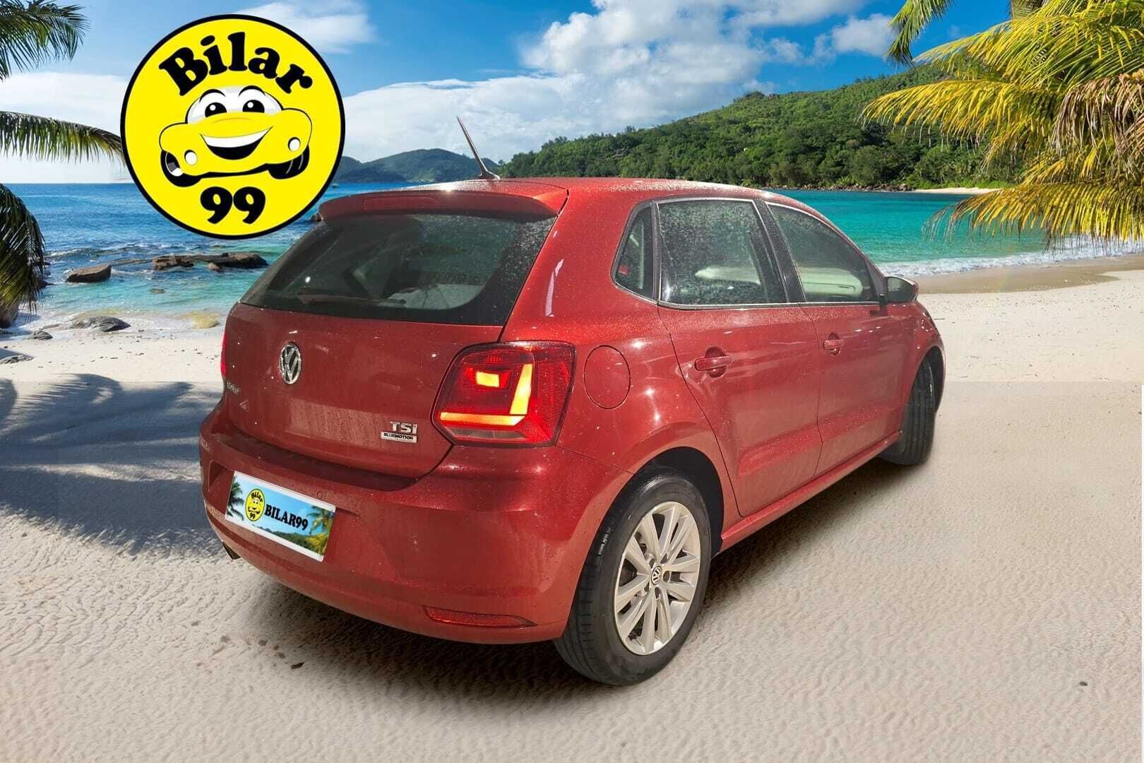 Volkswagen Polo 2015 Comfortline 1,2 TSI 66 kW (90 hv) BlueMotion Technology 4-ovinen - 3.om Suomi-auto | Facelift | Lohko+sisäp | Autom.ilmastointi | Vakkari | 2x hyvät renkaat vanteilla | Juuri huollettu ja vaihdettu jakohihna! | Siistikuntoinen yksilö!