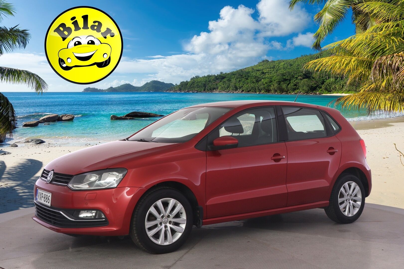 Volkswagen Polo 2015 Comfortline 1,2 TSI 66 kW (90 hv) BlueMotion Technology 4-ovinen - Suomi-auto | Facelift | Lohko+sisäp | Autom.ilmastointi | Vakkari | 2x hyvät renkaat vanteilla | Juuri huollettu ja vaihdettu jakohihna! | Siistikuntoinen yksilö!