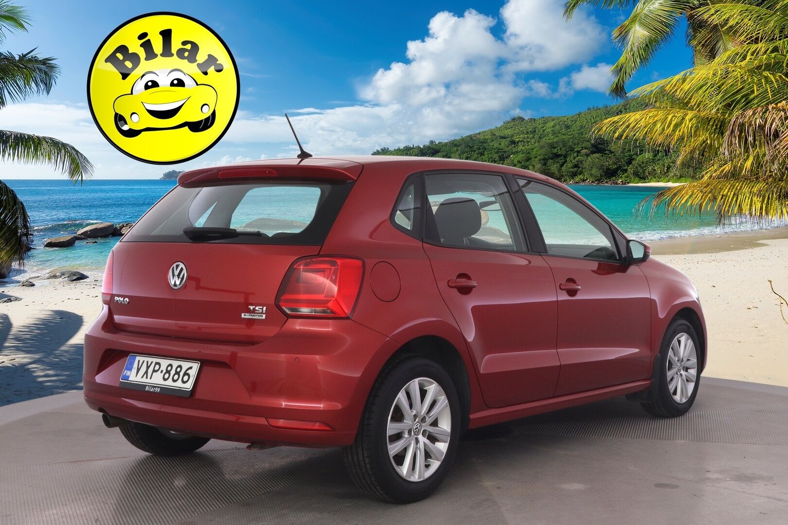 Volkswagen Polo 2015 Comfortline 1,2 TSI 66 kW (90 hv) BlueMotion Technology 4-ovinen - Suomi-auto | Facelift | Lohko+sisäp | Autom.ilmastointi | Vakkari | 2x hyvät renkaat vanteilla | Juuri huollettu ja vaihdettu jakohihna! | Siistikuntoinen yksilö!
