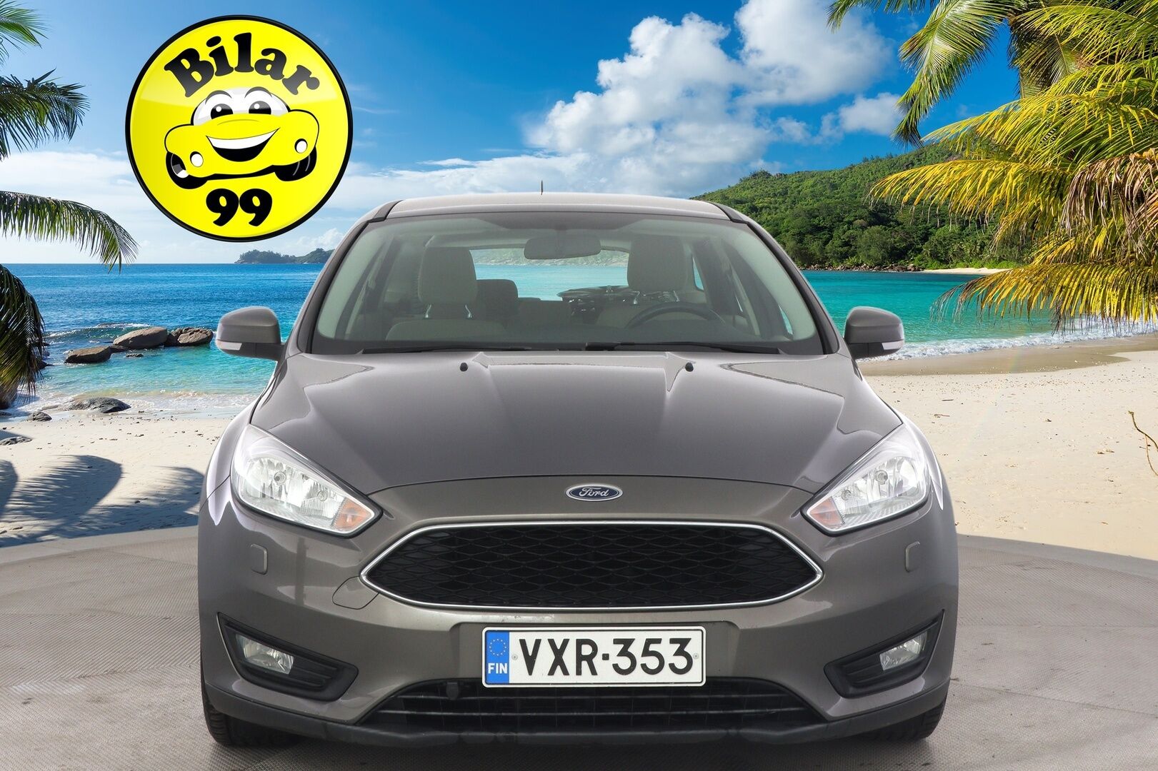 Ford Focus 2015 1,0 EcoBoost 125 hv Start/Stop M6 Trend Wagon - *Lohko / Tutkat / Lämmitettävä tuulilasi / Juuri katsastettu / Myydään Huutokaupat.com*