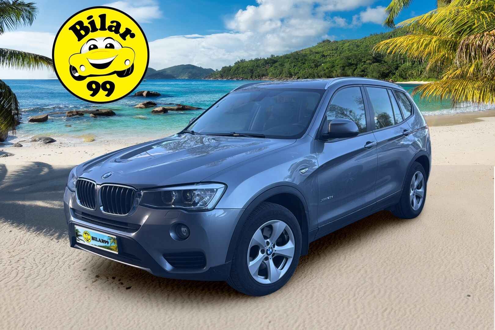BMW X3 2015 F25 xDrive20d TwinPower Turbo A X Edition - Webasto / Koukku Alletaittuva / Sport Penkit