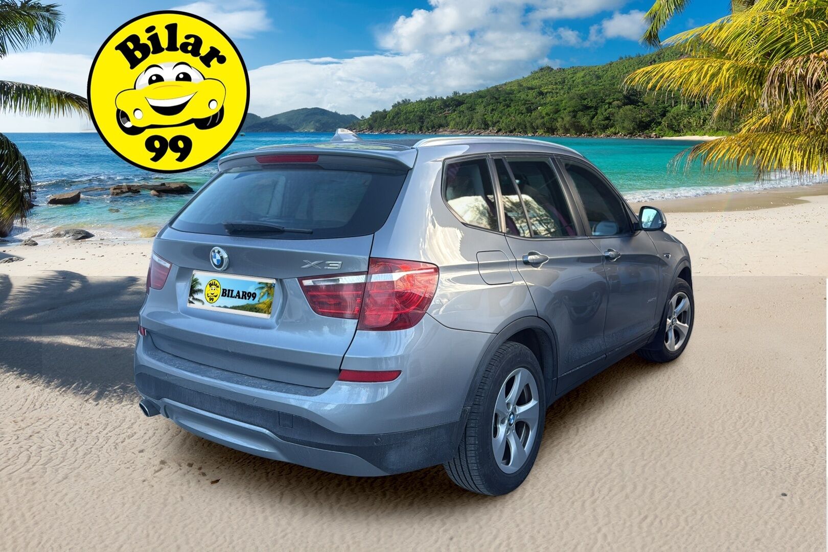 BMW X3 2015 F25 xDrive20d TwinPower Turbo A X Edition - Webasto / Koukku Alletaittuva / Sport Penkit