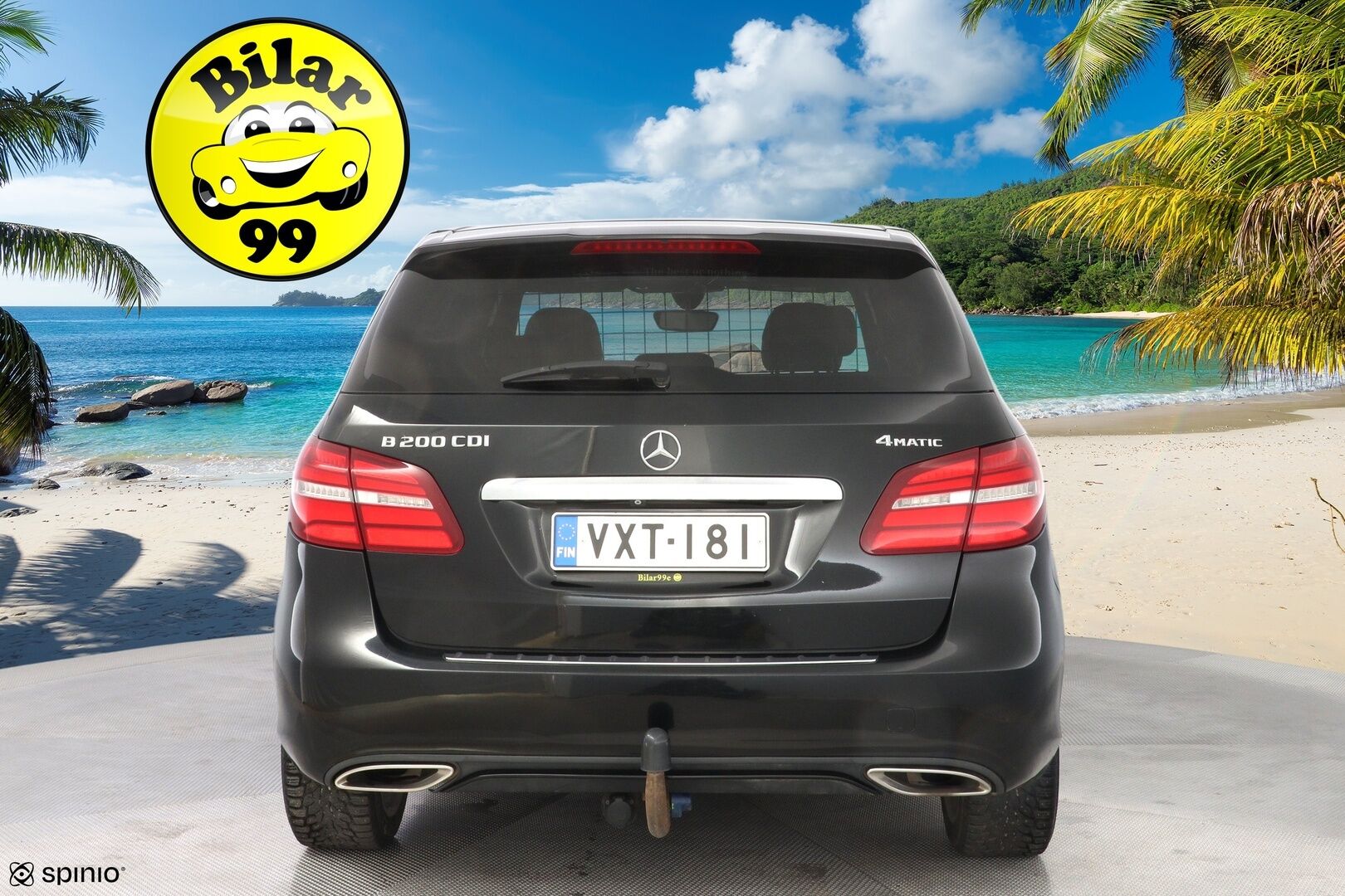 Mercedes-Benz B 2015 200 CDI 4Matic A Premium Business *Webasto / Kamera / Koukku / LED* - Suomi-auto / Juuri katsastettu / Kahdet hyvät renkaat vanteilla / Viimeisin huolto 146tkm