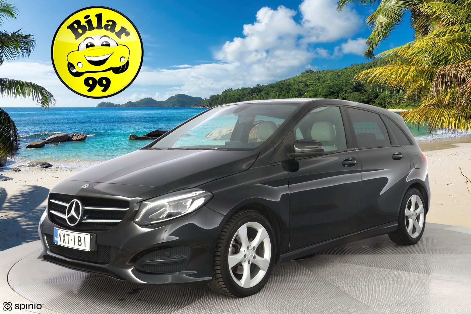 Mercedes-Benz B 2015 200 CDI 4Matic A Premium Business *Webasto / Kamera / Koukku / LED* - Suomi-auto / Juuri katsastettu / Kahdet hyvät renkaat vanteilla / Viimeisin huolto 146tkm