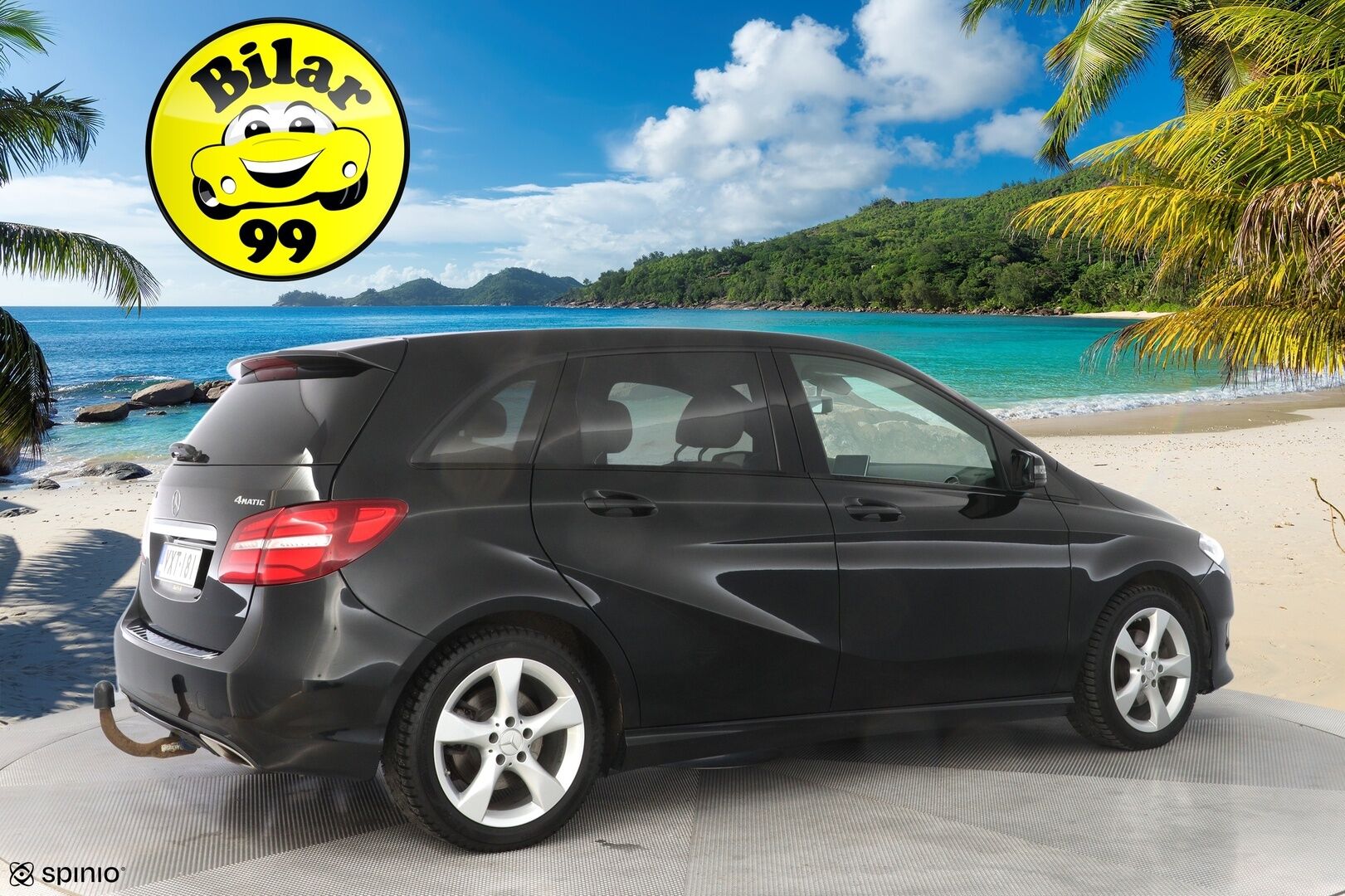 Mercedes-Benz B 2015 200 CDI 4Matic A Premium Business *Webasto / Kamera / Koukku / LED* - Suomi-auto / Juuri katsastettu / Kahdet hyvät renkaat vanteilla / Viimeisin huolto 146tkm