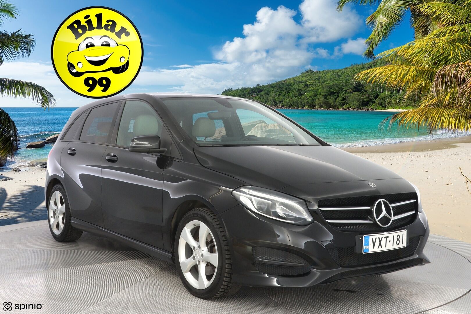 Mercedes-Benz B 2015 200 CDI 4Matic A Premium Business *Webasto / Kamera / Koukku / LED* - Suomi-auto / Juuri katsastettu / Kahdet hyvät renkaat vanteilla / Viimeisin huolto 146tkm