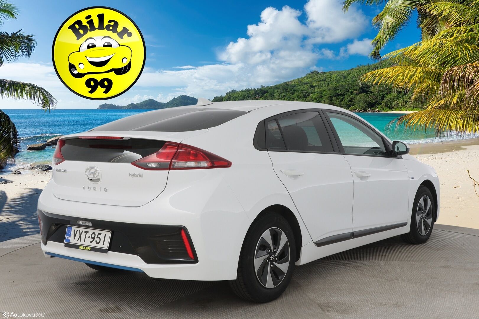 Hyundai IONIQ hybrid 2018 DCT Comfort * Adapt. Vakkari / P. Kamera / Läm.Ratti / Kaistavahti / Apple carplay / Android auto * - 2x Renkaat ja vanteet / Hyvä huoltohistoria / Suomi-auto *
