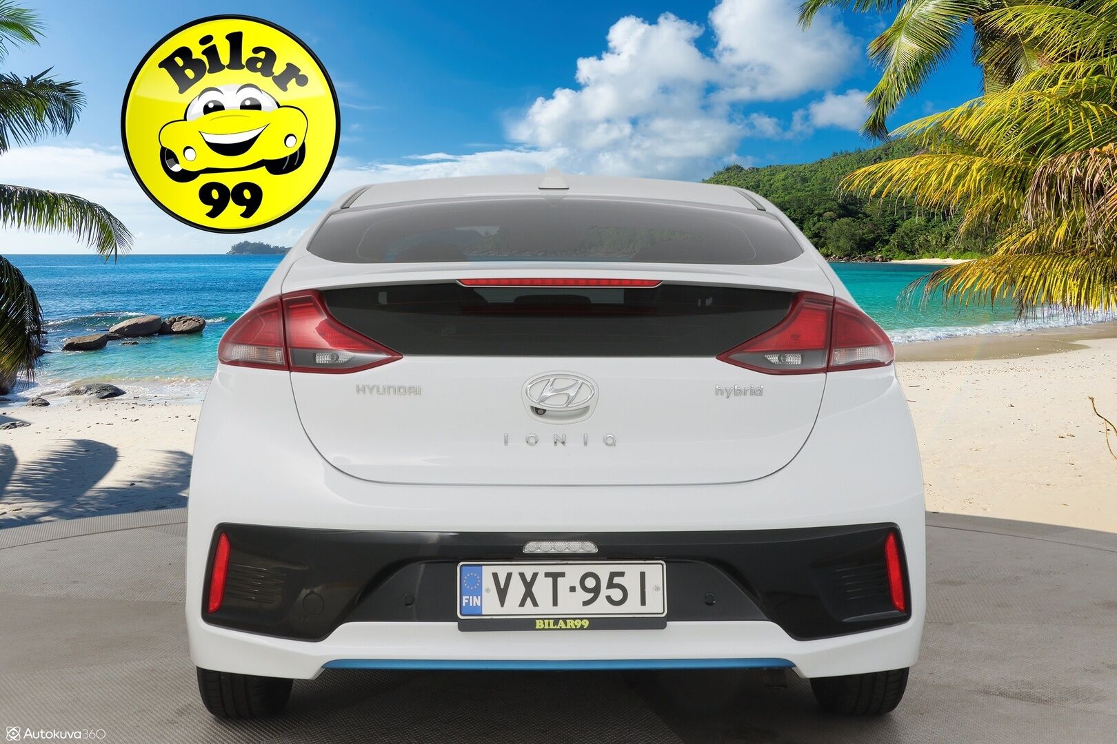 Hyundai IONIQ hybrid 2018 DCT Comfort * Adapt. Vakkari / P. Kamera / Läm.Ratti / Kaistavahti / Apple carplay / Android auto * - 2x Renkaat ja vanteet / Hyvä huoltohistoria / Suomi-auto *