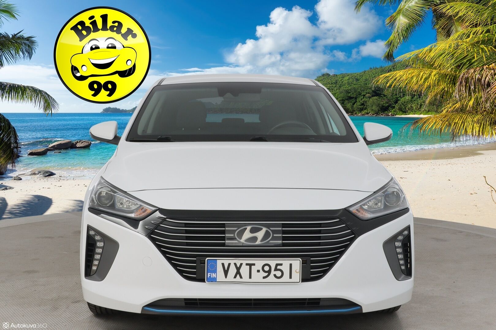 Hyundai IONIQ hybrid 2018 DCT Comfort * Adapt. Vakkari / P. Kamera / Läm.Ratti / Kaistavahti / Apple carplay / Android auto * - 2x Renkaat ja vanteet / Hyvä huoltohistoria / Suomi-auto *