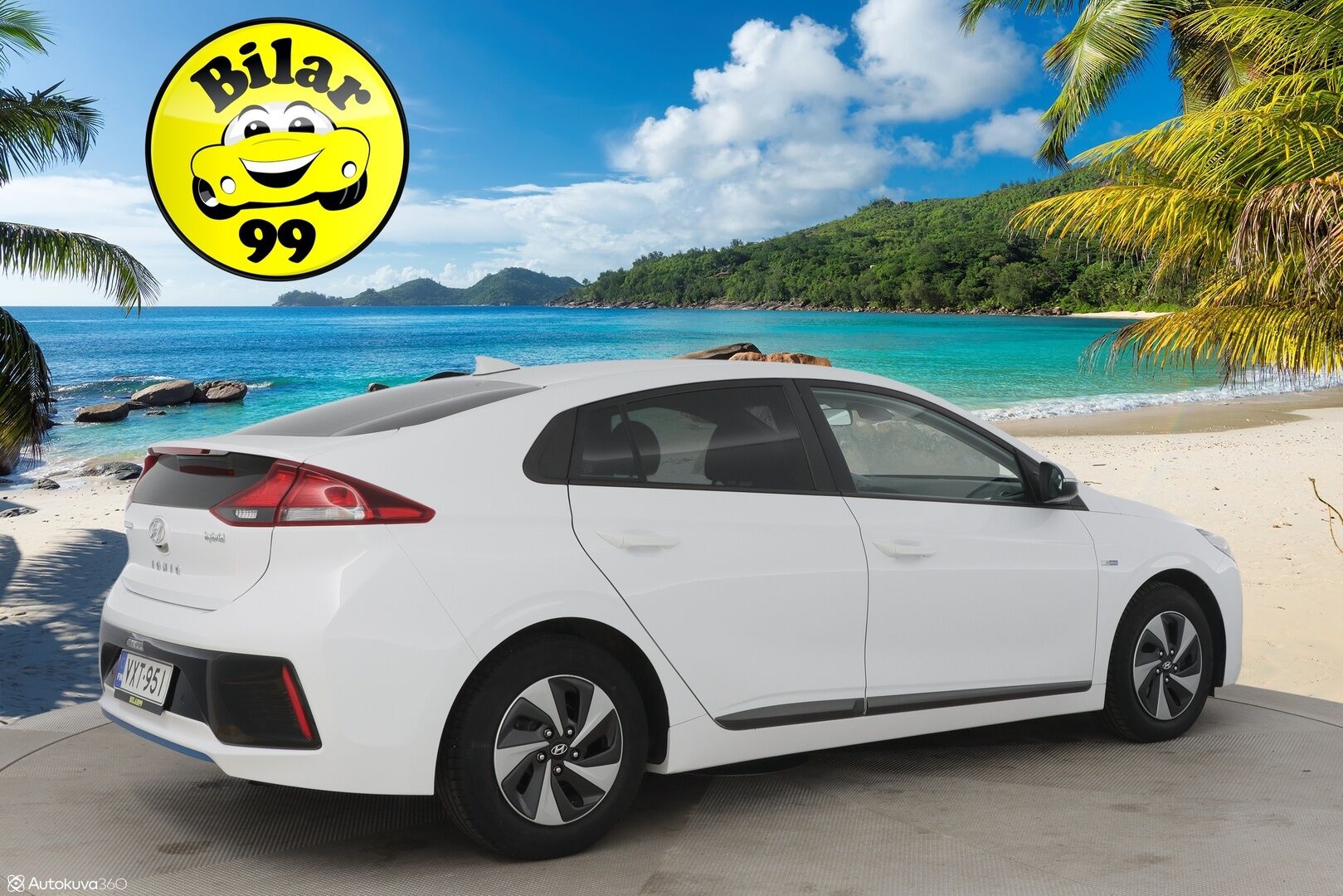 Hyundai IONIQ hybrid 2018 DCT Comfort * Adapt. Vakkari / P. Kamera / Läm.Ratti / Kaistavahti / Apple carplay / Android auto * - 2x Renkaat ja vanteet / Hyvä huoltohistoria / Suomi-auto *