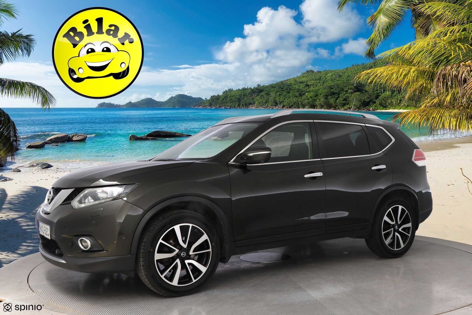 Nissan X-Trail 2015 dCi 130 Business 360 2WD Xtronic Vision Pack Technology Pack E6 - Suomiauto | Vetokoukku | 360-Kamera | BLIS | Vakkari | Metalliväri | Navi | Sähköluukku | Juuri tullut Tampereelle!