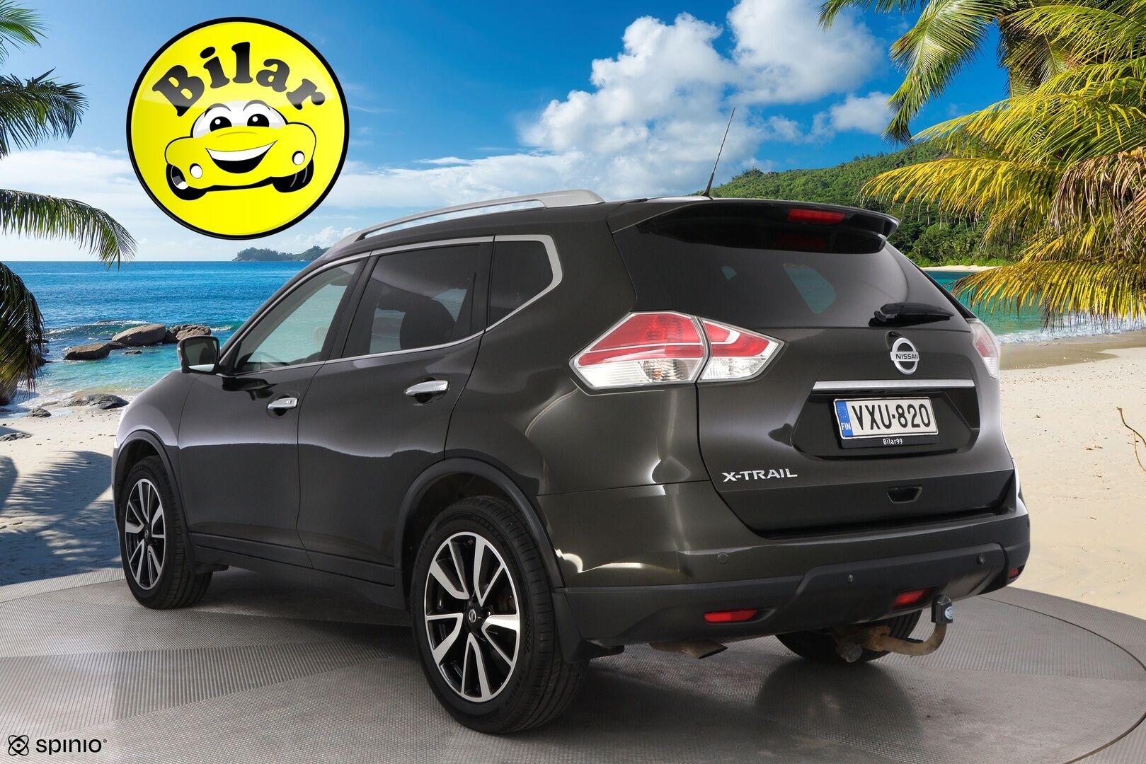 Nissan X-Trail 2015 dCi 130 Business 360 2WD Xtronic Vision Pack Technology Pack E6 - Suomiauto | Vetokoukku | 360-Kamera | BLIS | Vakkari | Metalliväri | Navi | Sähköluukku | Juuri tullut Tampereelle!