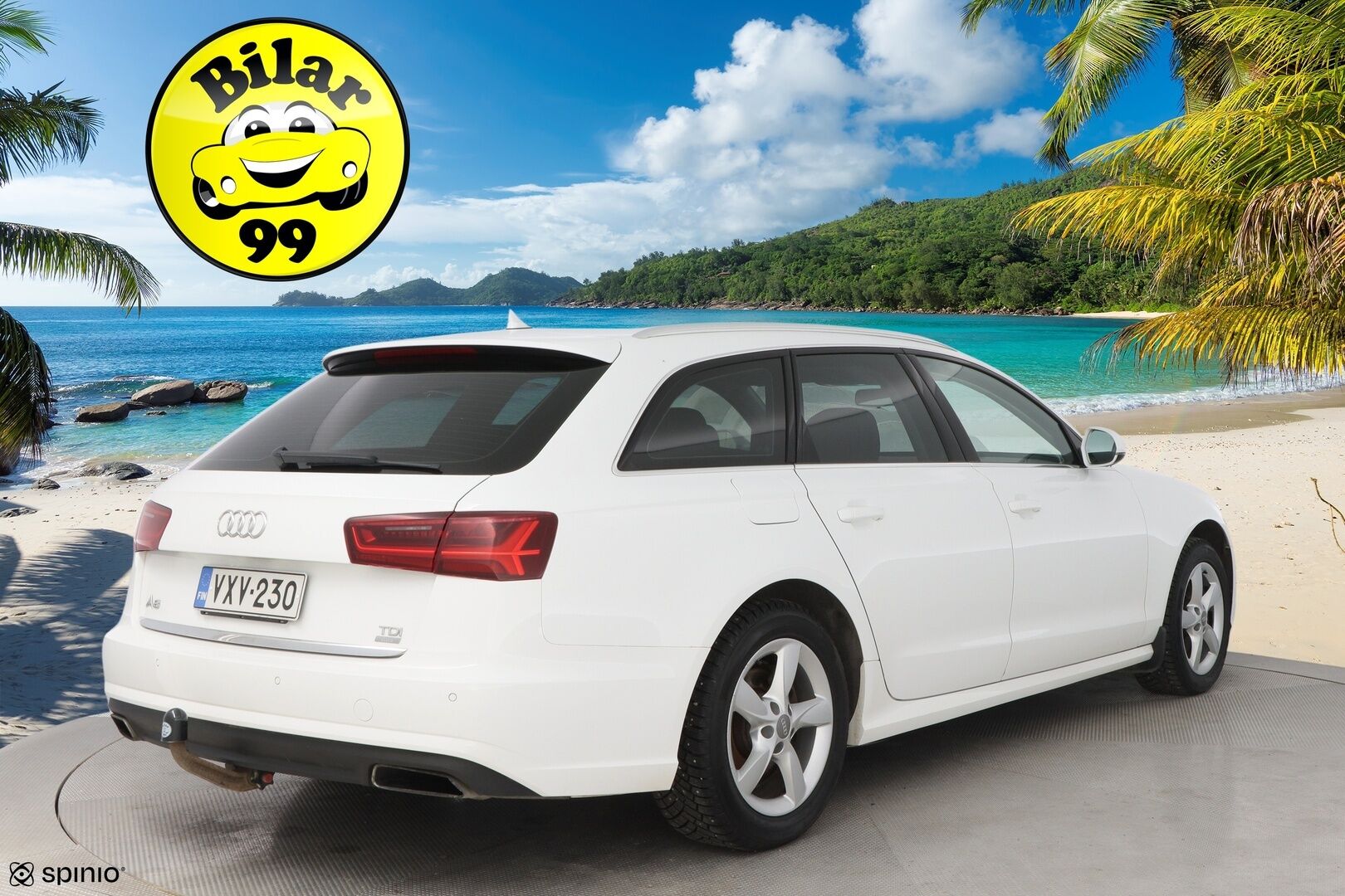 Audi A6 2016 Avant Business Sport 2,0 TDI 140 kW ultra S tronic * Vetokoukku / Nahka-Alcantara / Xenon / Audi Sound System / Vakkari - 2x Renkaat / Suomiauto / Juuri huollettu / Lohko & Sisäpistoke - HULLUT AVAJAISHULINAT KORKOTARJOUS 3,29 %