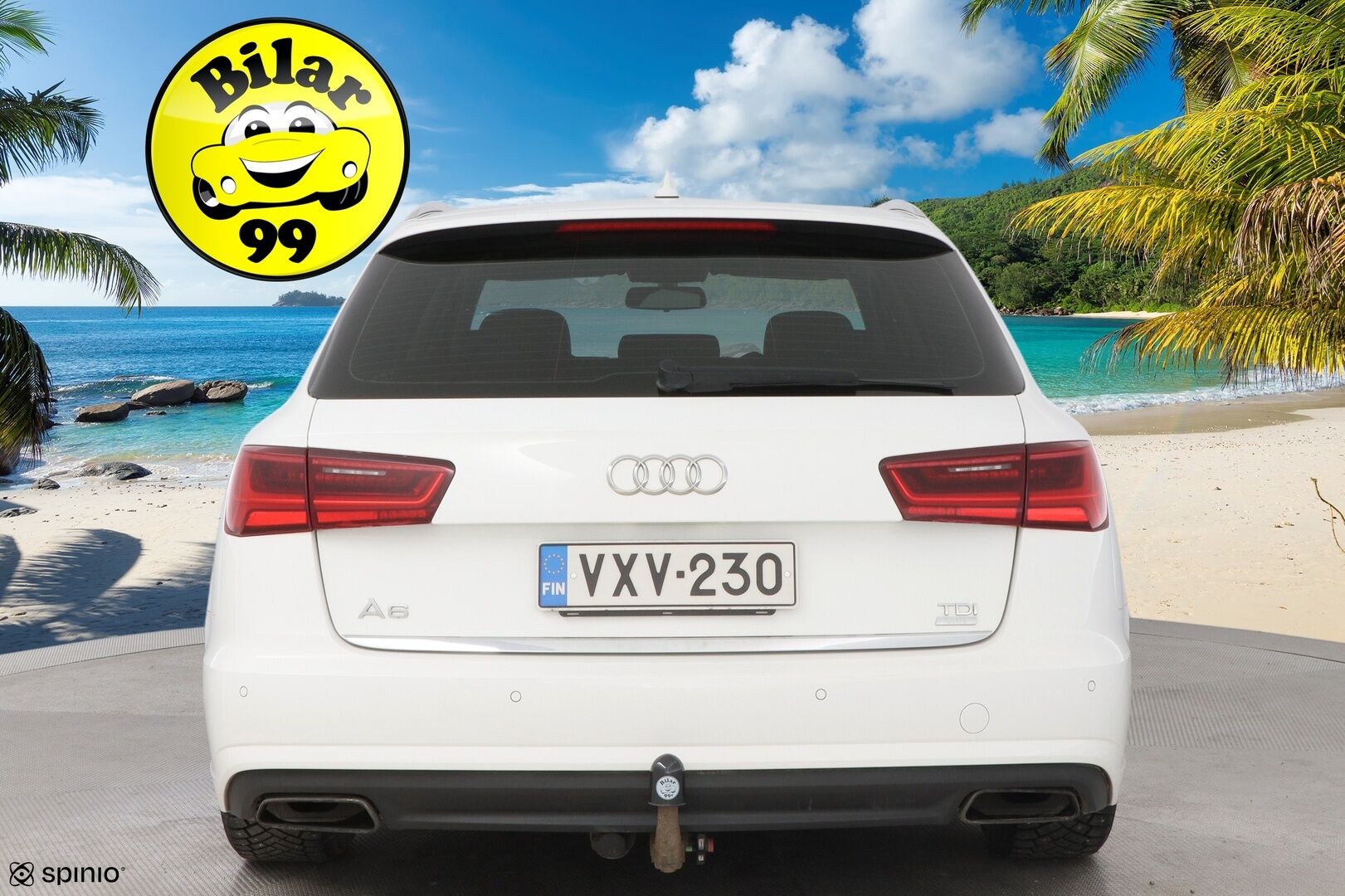 Audi A6 2016 Avant Business Sport 2,0 TDI 140 kW ultra S tronic * Vetokoukku / Nahka-Alcantara / Xenon / Audi Sound System / Vakkari - 2x Renkaat / Suomiauto / Juuri huollettu / Lohko & Sisäpistoke - HULLUT AVAJAISHULINAT KORKOTARJOUS 3,29 %