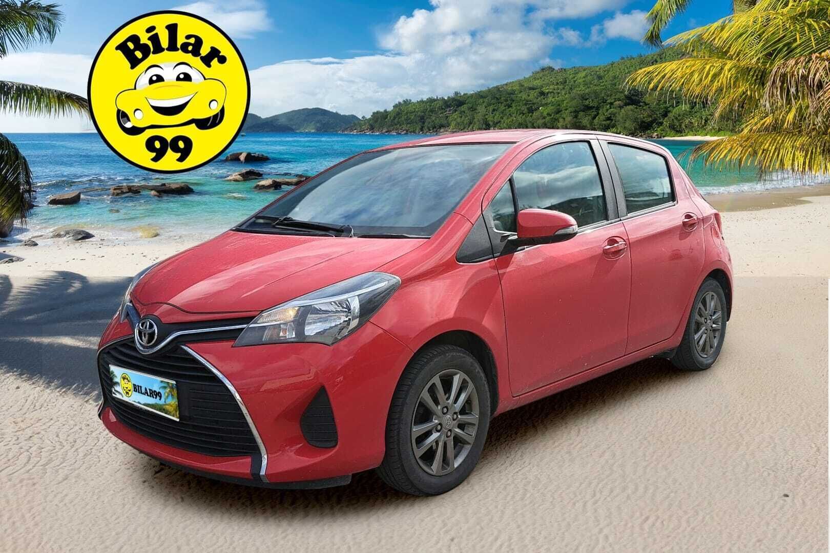 Toyota Yaris 2015 1,33 Dual VVT-i Active 5ov * 1-om / Suomi-auto / Peruutuskamera / Vakionopeudensäädin * - Merkkiliikkeen huoltokirja!