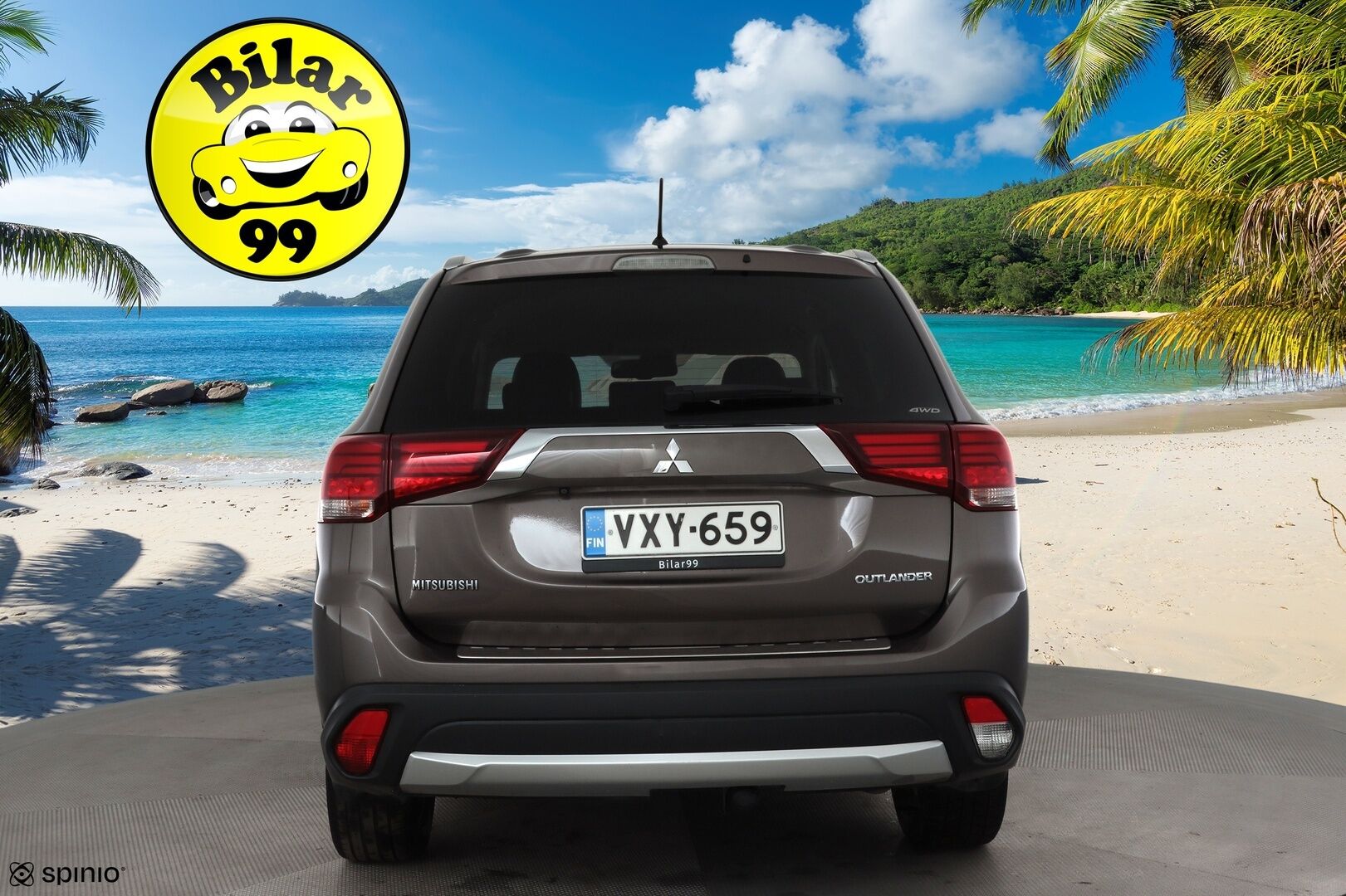 Mitsubishi Outlander 2016 2,2 DI-D Instyle NAVI AT 4WD 7P Business * ACC / P.kamera / Koukku / Webasto / Sähköpenkki * - Suomi-auto / Kahdet renkaat aluvanteilla - HULLU BLACKWEEK KORKOTARJOUS 2,49%