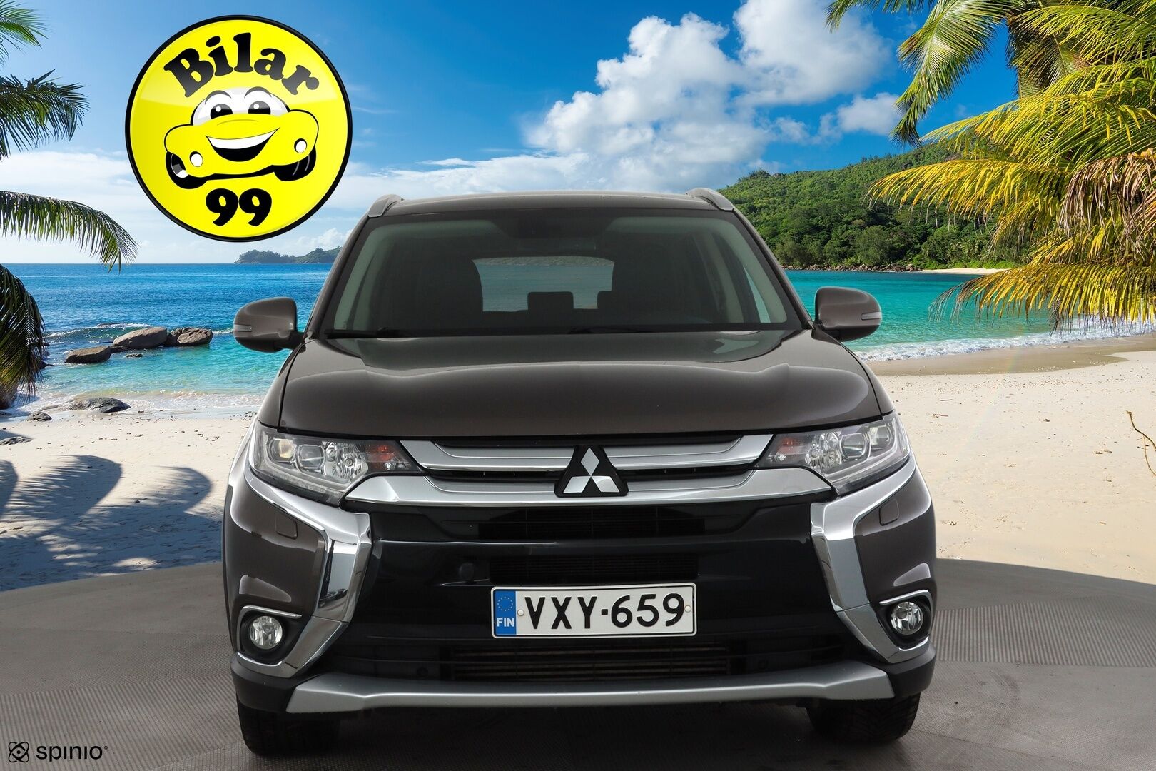 Mitsubishi Outlander 2016 2,2 DI-D Instyle NAVI AT 4WD 7P Business * ACC / P.kamera / Koukku / Webasto / Sähköpenkki * - Suomi-auto / Kahdet renkaat aluvanteilla - HULLU BLACKWEEK KORKOTARJOUS 2,49%