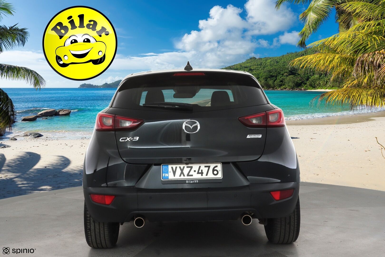 Mazda CX-3 2016 2,0 (120) SKYACTIV-G Luxury Plus 6AT ED2 - | ACC | HUD | BOSE | Nahka-alcantara | P.kamera | BSM | Kaistavahti | Navi | BT | Keyless | LED | Aut. pitkät | 2x renkaat aluin |
