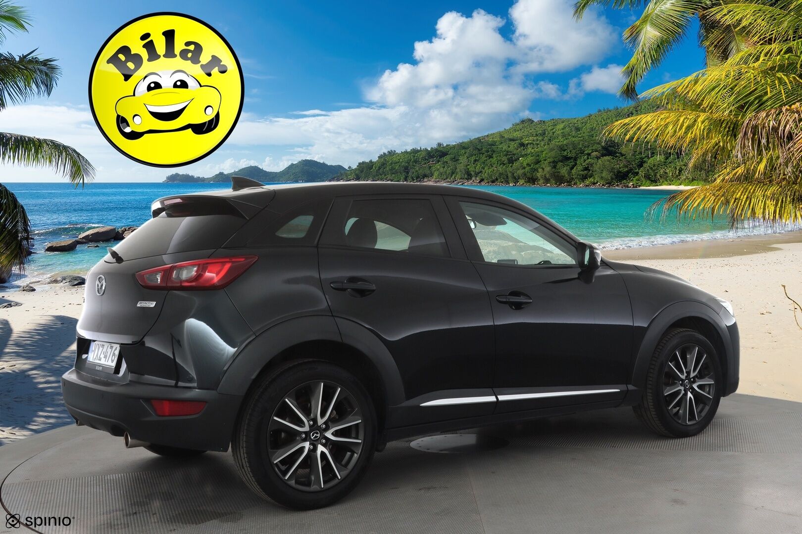 Mazda CX-3 2016 2,0 (120) SKYACTIV-G Luxury Plus 6AT ED2 - | ACC | HUD | BOSE | Nahka-alcantara | P.kamera | BSM | Kaistavahti | Navi | BT | Keyless | LED | Aut. pitkät | 2x renkaat aluin |