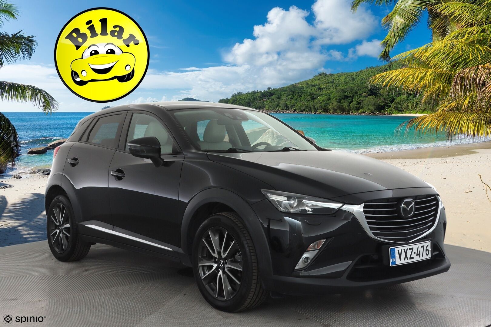 Mazda CX-3 2016 2,0 (120) SKYACTIV-G Luxury Plus 6AT ED2 - | ACC | HUD | BOSE | Nahka-alcantara | P.kamera | BSM | Kaistavahti | Navi | BT | Keyless | LED | Aut. pitkät | 2x renkaat aluin |