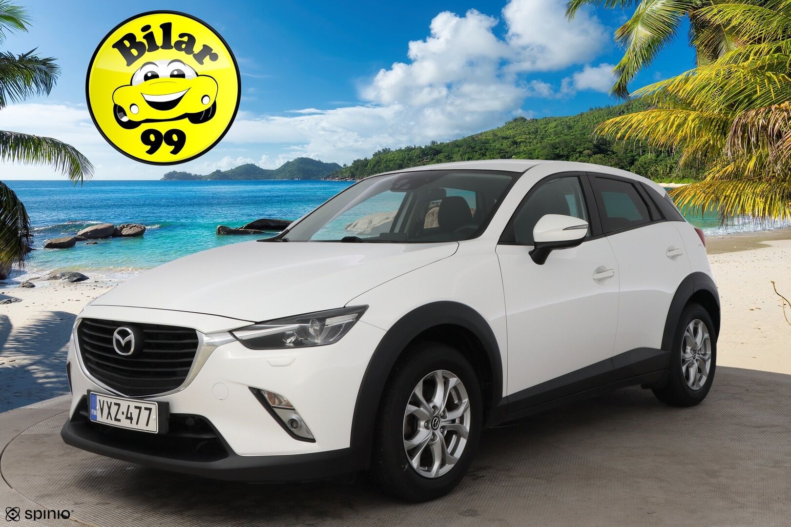 Mazda CX-3 2016 2,0 (120) SKYACTIV-G Premium Plus 6AT  * Vakkari / Kaistavahti / Lohko&Sisä / P.Tutka / LED! - 2x Hyvät Renkaat / Huippusiisti! 