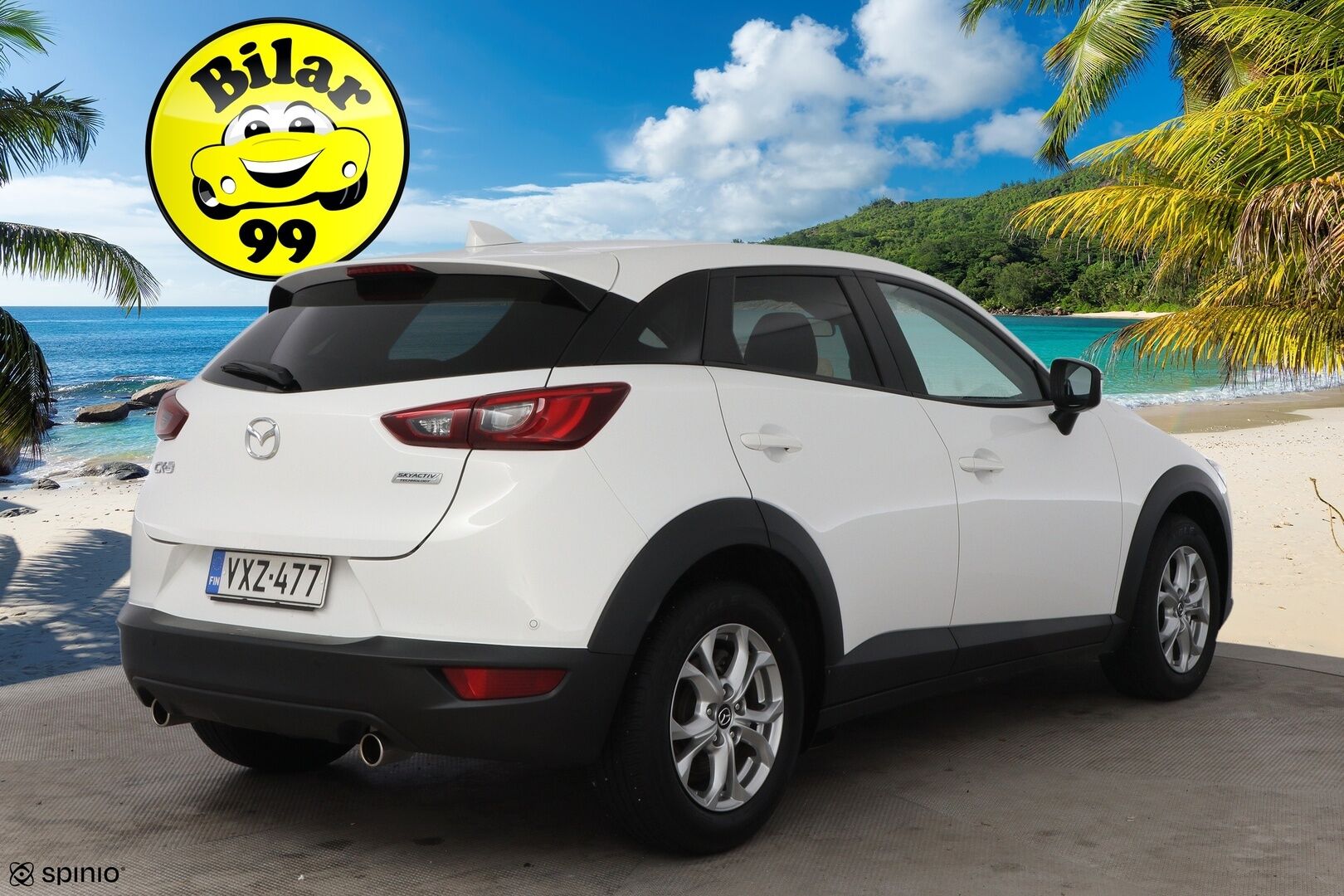 Mazda CX-3 2016 2,0 (120) SKYACTIV-G Premium Plus 6AT  * Vakkari / Kaistavahti / Lohko&Sisä / P.Tutka / LED! - 2x Hyvät Renkaat / Huippusiisti! 