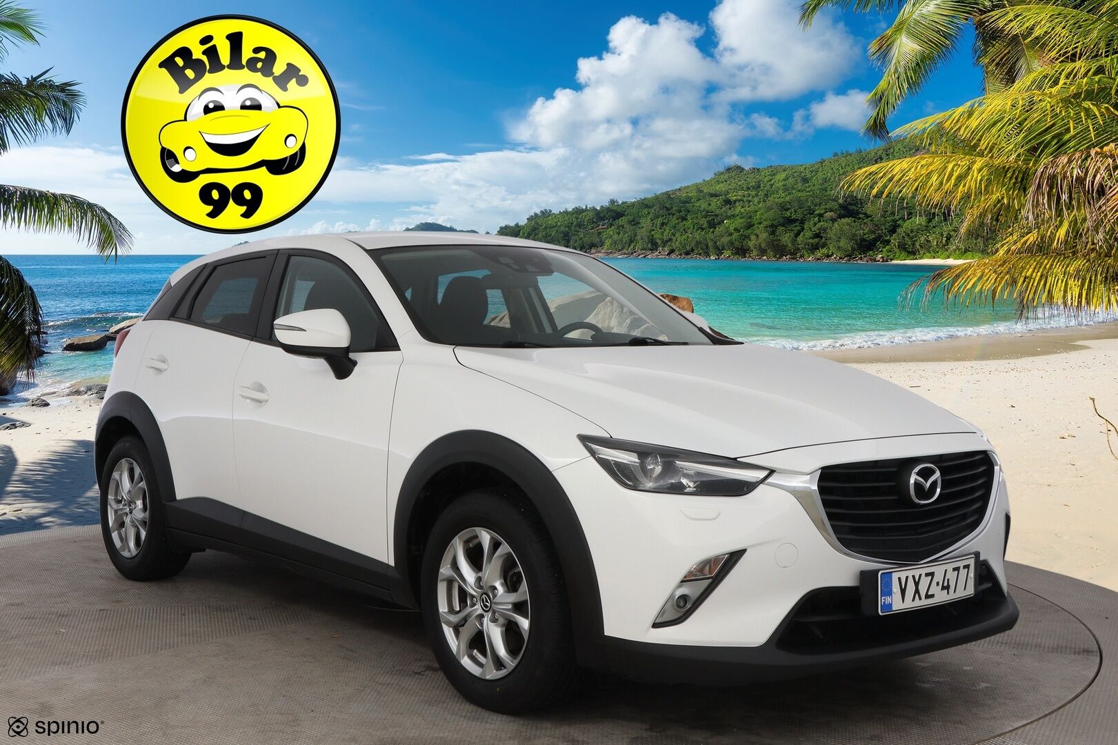 Mazda CX-3 2016 2,0 (120) SKYACTIV-G Premium Plus 6AT  * Vakkari / Kaistavahti / Lohko&Sisä / P.Tutka / LED! - 2x Hyvät Renkaat / Huippusiisti! 