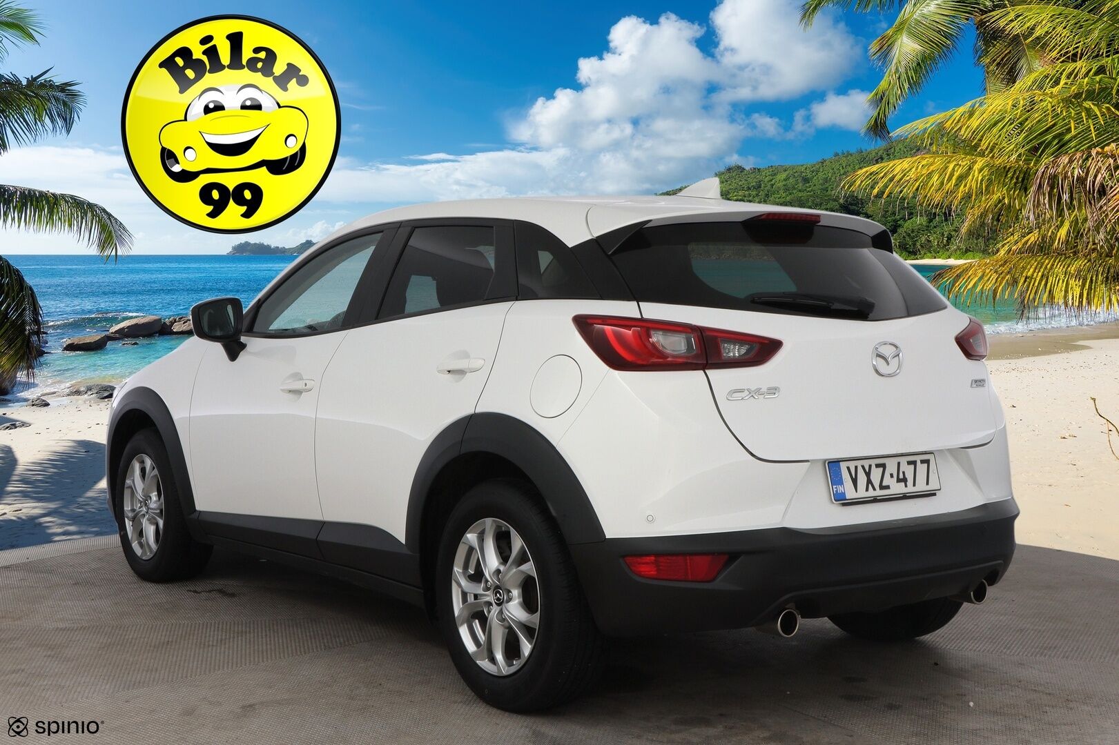 Mazda CX-3 2016 2,0 (120) SKYACTIV-G Premium Plus 6AT  * Vakkari / Kaistavahti / Lohko&Sisä / P.Tutka / LED! - 2x Hyvät Renkaat / Huippusiisti! 