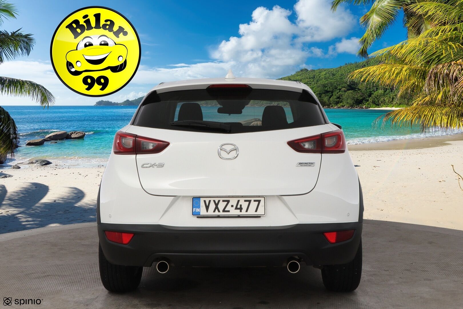 Mazda CX-3 2016 2,0 (120) SKYACTIV-G Premium Plus 6AT  * Vakkari / Kaistavahti / Lohko&Sisä / P.Tutka / LED! - 2x Hyvät Renkaat / Huippusiisti! 
