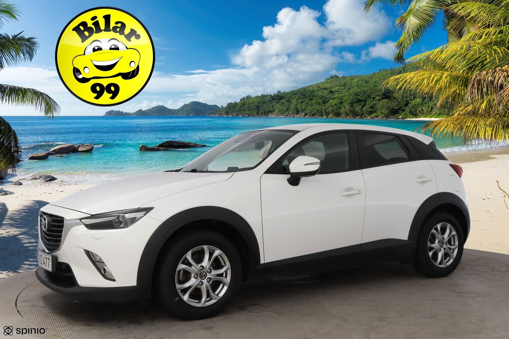 Mazda CX-3 2016 2,0 (120) SKYACTIV-G Premium Plus 6AT  * Vakkari / Kaistavahti / Lohko&Sisä / P.Tutka / LED! - 2x Hyvät Renkaat / Huippusiisti! 