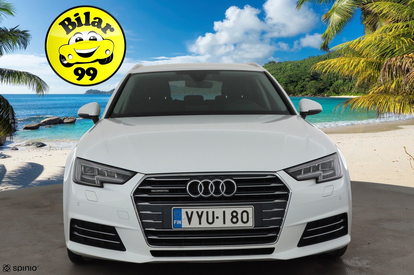 Audi A4 2017 Avant Land of quattro Sport Edition 2,0 TDI 140 kW quattro S tronic * Webasto / Matrix LED / Sporttipenkit / Koukku * - Suomi-auto / Kahdet renkaat aluvanteilla / Merkkihuollettu